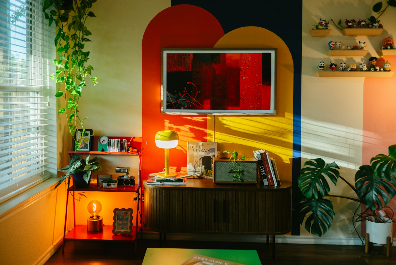 Colorful modern interior